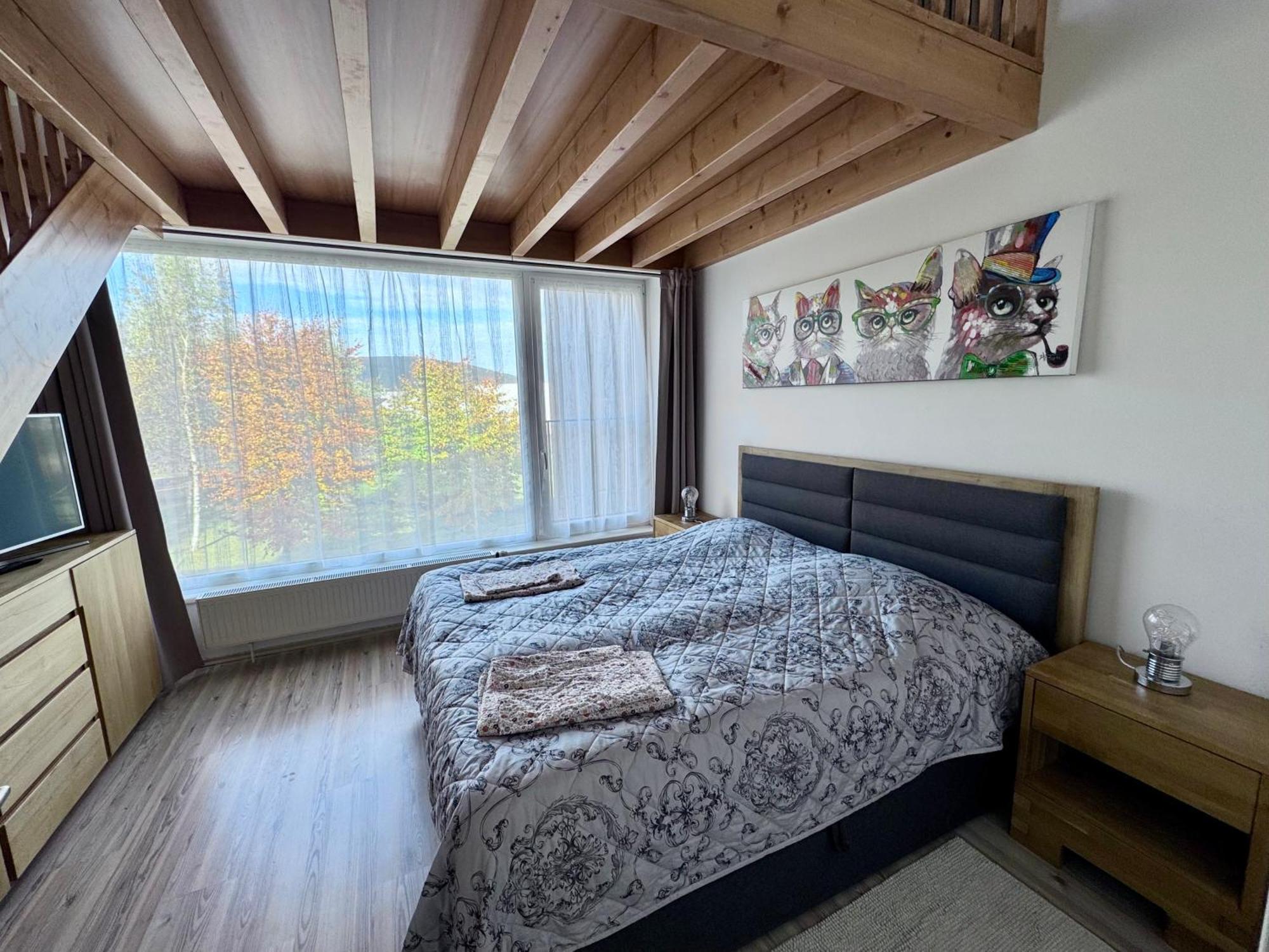 Miky Apartman Klinovec Garden Loucna pod Klinovcem Exterior photo